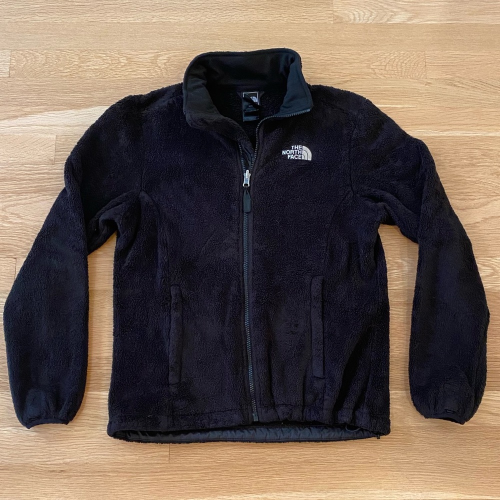 The North Face Womens Black Fleece Full Zip Jacket/ Size M